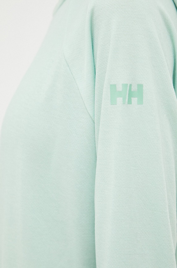 Sportovní mikina Helly Hansen Inshore 34213 tyrkysová