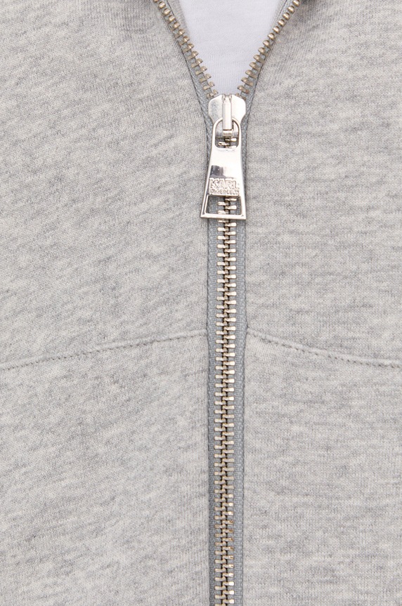 Karl Lagerfeld hanorac de bumbac 221W1802 gri