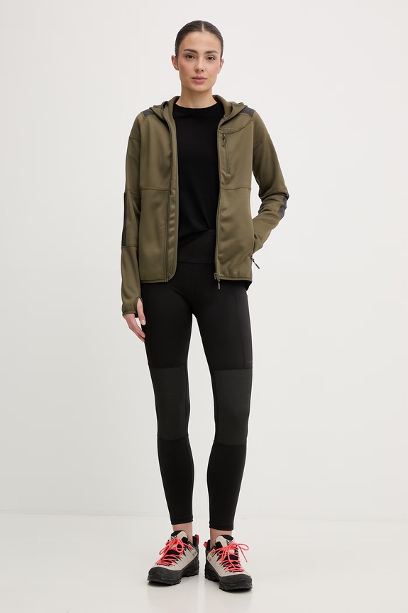Viking bluza sportowa damska Yosemite 720.24.1232 zielony SS26