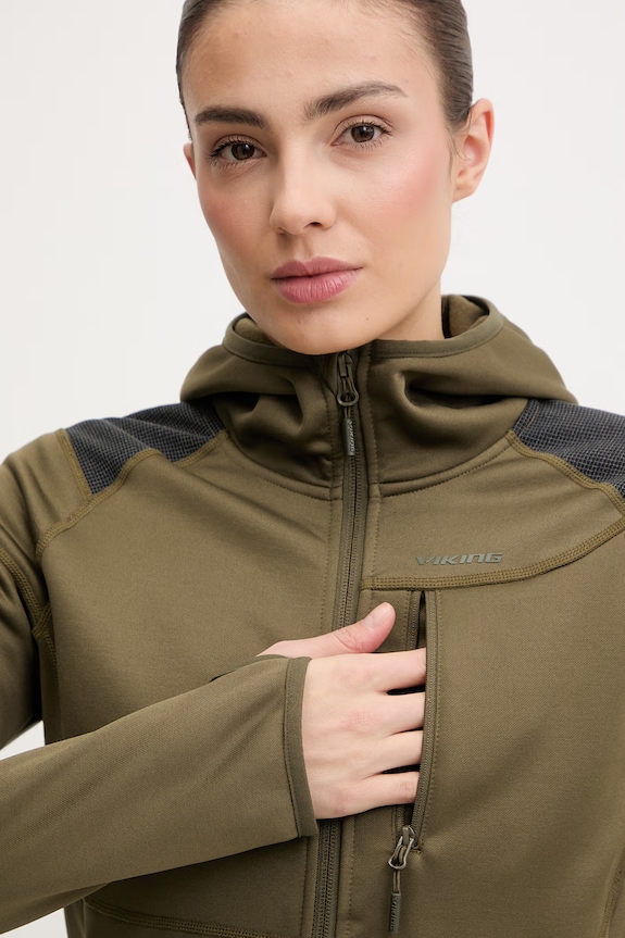Viking bluza sportowa damska Yosemite zielony 720.24.1232