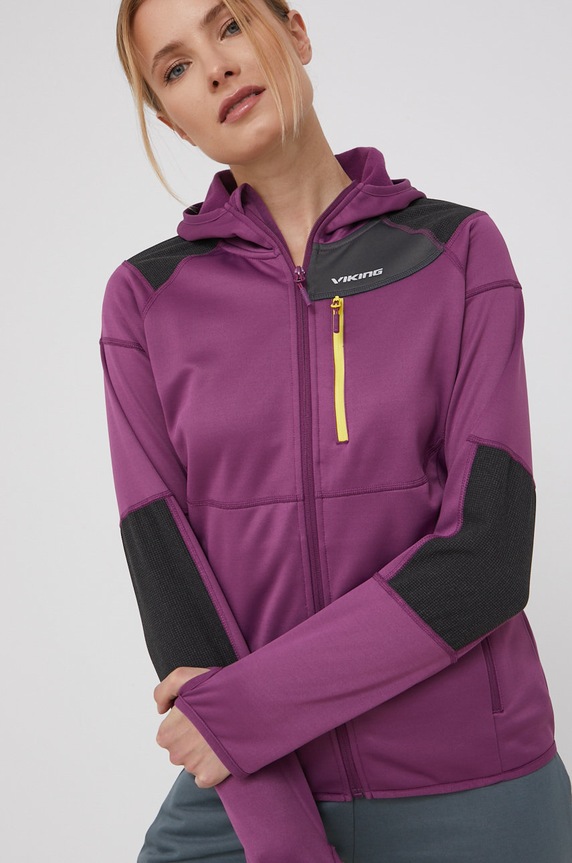 Viking bluza sportowa Yosemite fioletowy 720.24.1232