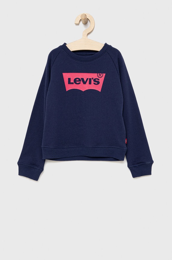Levi's bluza copii print bleumarin 3E6660.G.NOS
