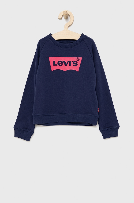 Levi's bluza copii print bleumarin 3E6660.G.NOS