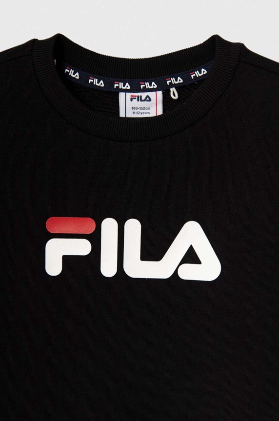 Chłopiec Fila bluza dziecięca FAT0108 czarny