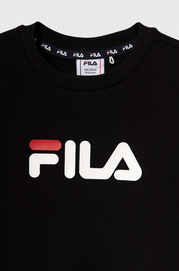 Chłopiec Fila bluza dziecięca FAT0108 czarny