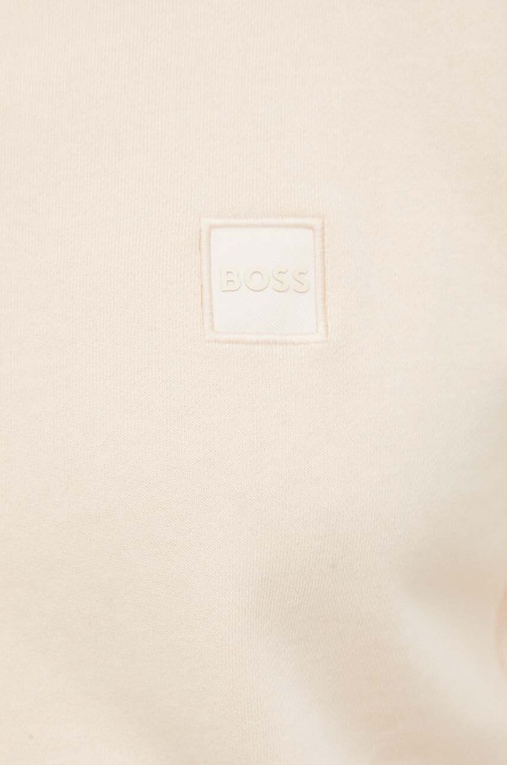 BOSS pamut melegítőfelső BOSS CASUAL 50468443 narancssárga