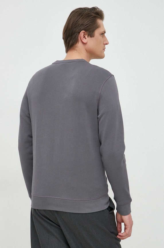 Odzież BOSS bluza bawełniana BOSS ORANGE 50468443 szary