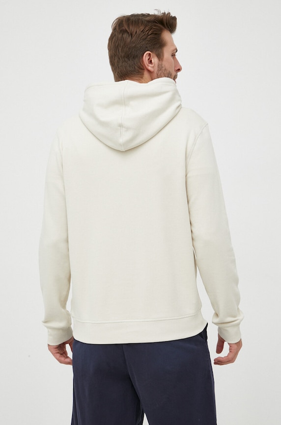 Oblečení Bavlněná mikina BOSS CASUAL 50468445 béžová