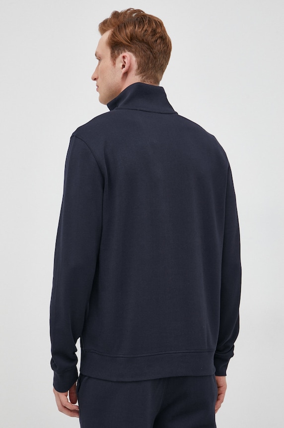 Îmbrăcăminte BOSS hanorac de bumbac BOSS CASUAL 50468926 bleumarin