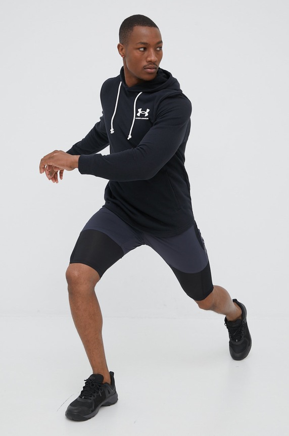 Dukserica Under Armour 1370401 crna AW25