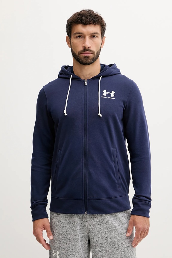 Under Armour bluza z kapturem granatowy 1370409