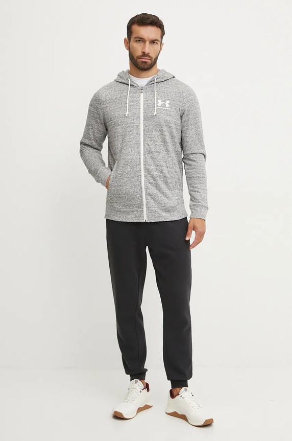 Under Armour bluza 1370409 szary AW25