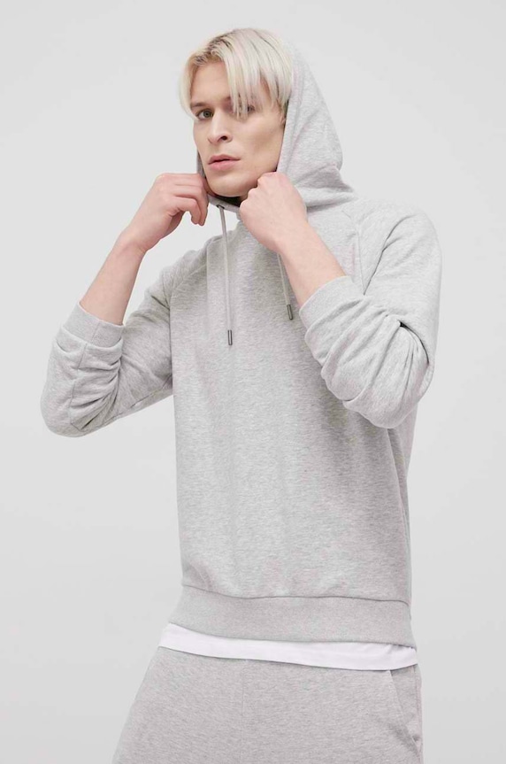 Fila bluza z kapturem szary FAM0080