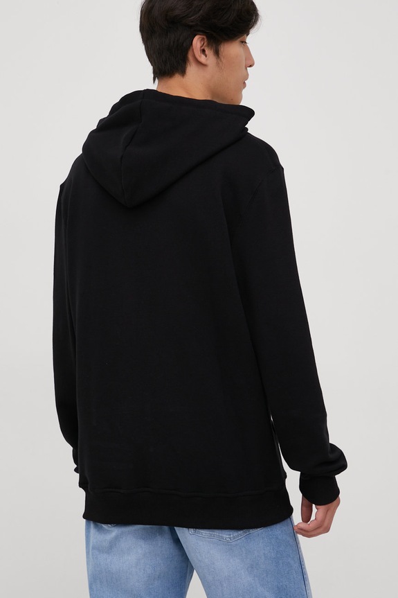 Kangol bluza bawełniana czarny KLEU002