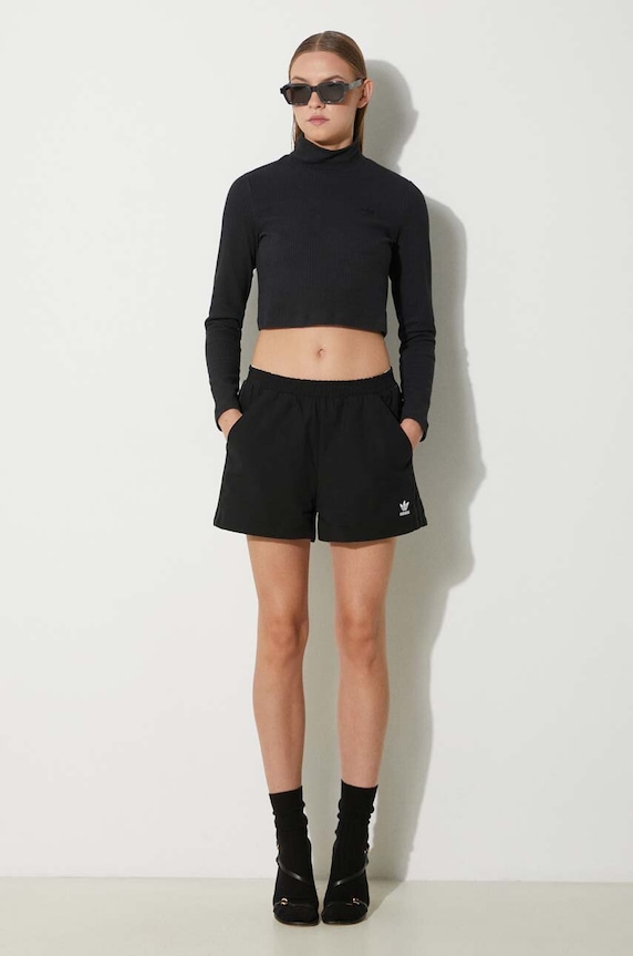 adidas Originals camicia a maniche lunghe HE6905 nero SS22