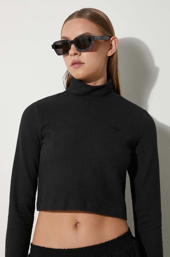 adidas Originals camicia a maniche lunghe HE6905 nero