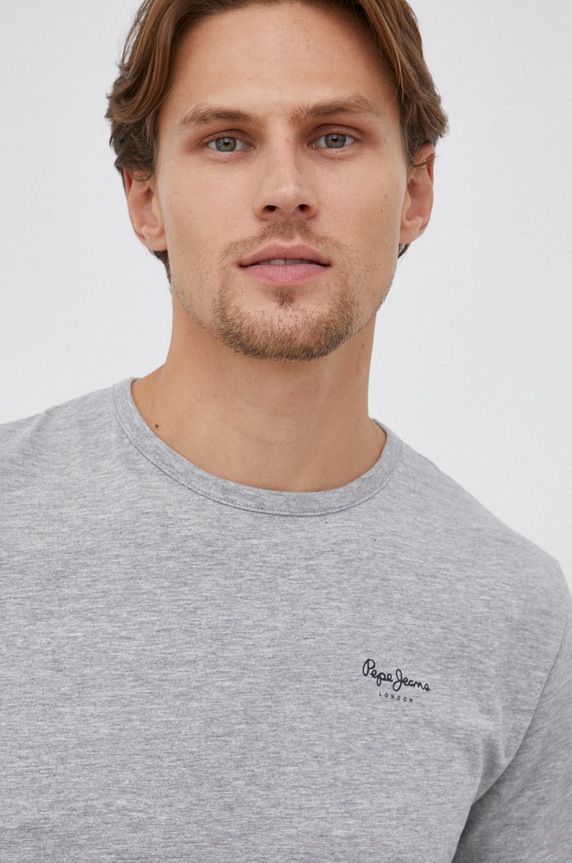 Pepe Jeans T-shirt Original Basic 2 Long szary PM508211.933