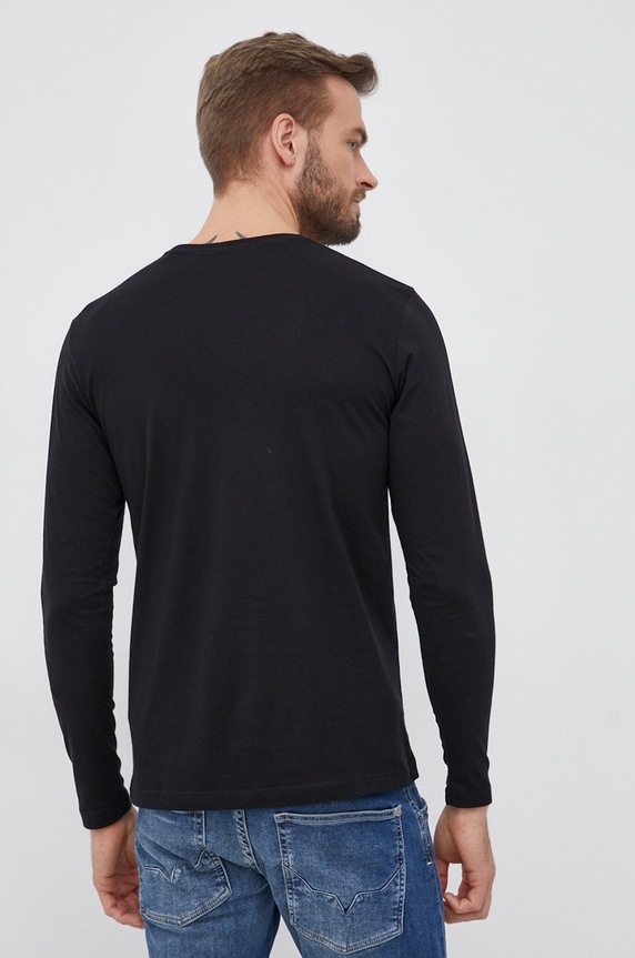 Odjeća Pamučna majica dugih rukava Pepe Jeans Eggo Long N PM508209.999 crna