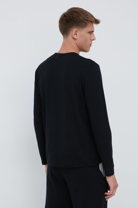 Odzież BOSS longsleeve piżamowy 50470144 czarny