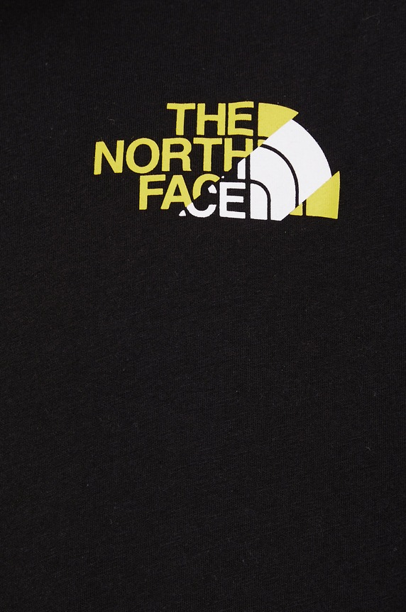 Bavlnené tričko s dlhým rukávom The North Face NF0A5IG9JK31 čierna