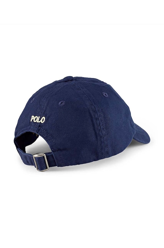 Polo Ralph Lauren caciula din bumbac 322552489004 bleumarin AW23