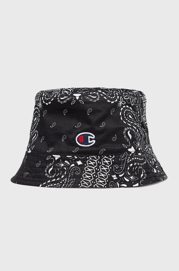 Champion palarie reversibila din bumbac 805505 cu modele negru 805505