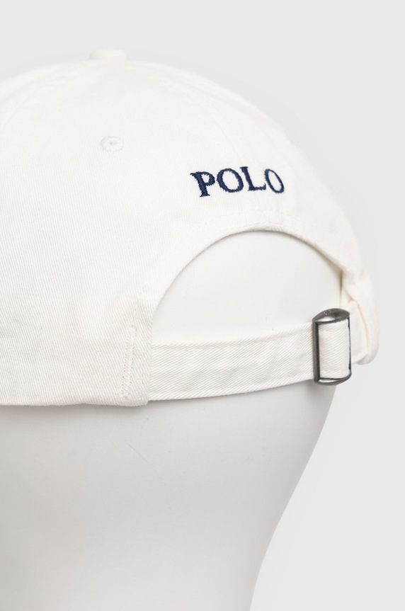 Аксесуари Бавовняна кепка Polo Ralph Lauren 710667709008 білий