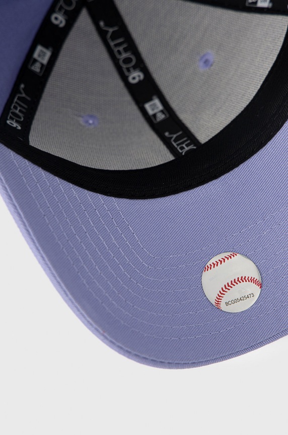 New Era berretto in cotone violetto 60222524.PASTELPUR