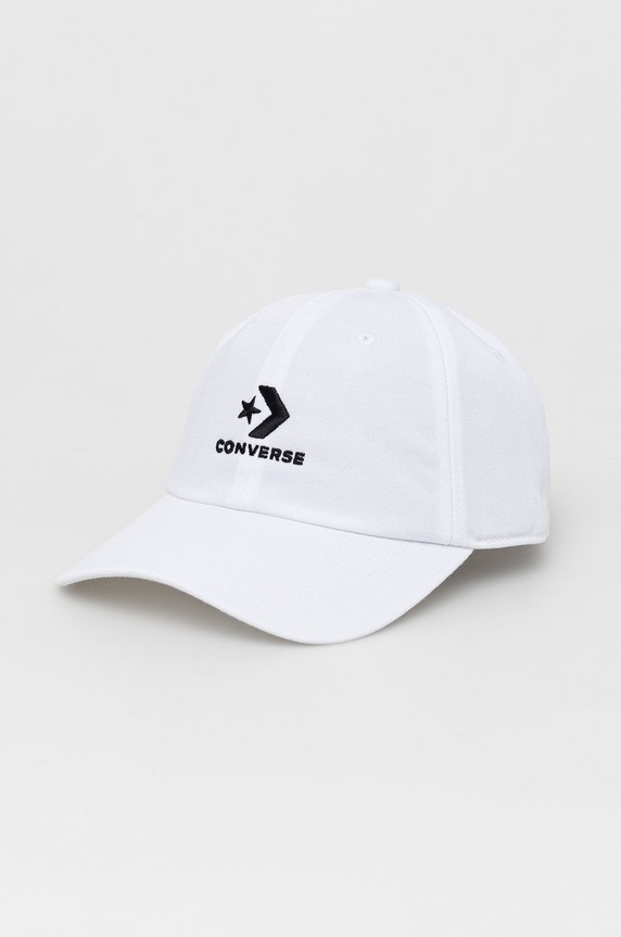 Converse czapka aplikacja biały 10022131.A02