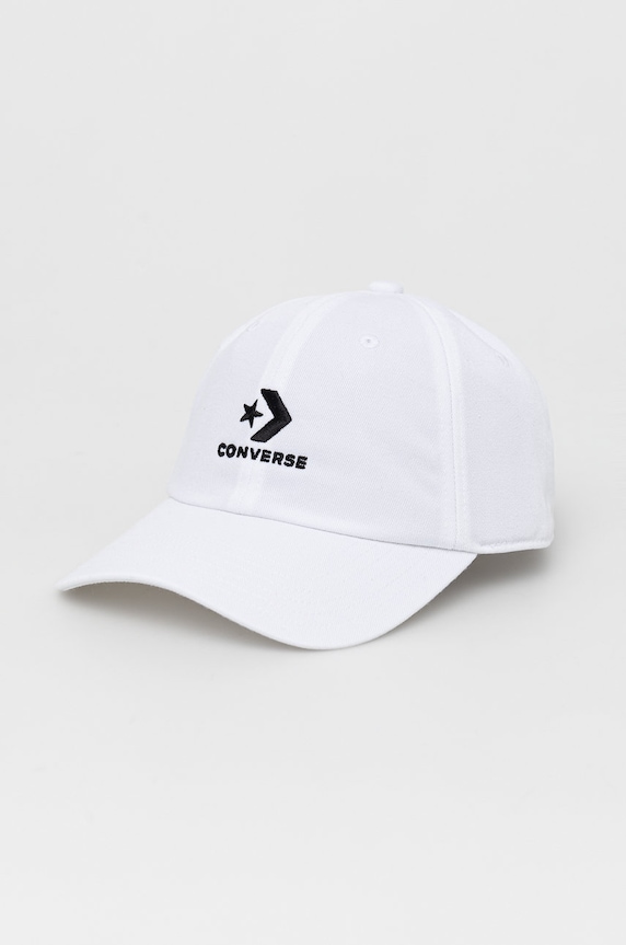 Converse czapka aplikacja biały 10022131.A02