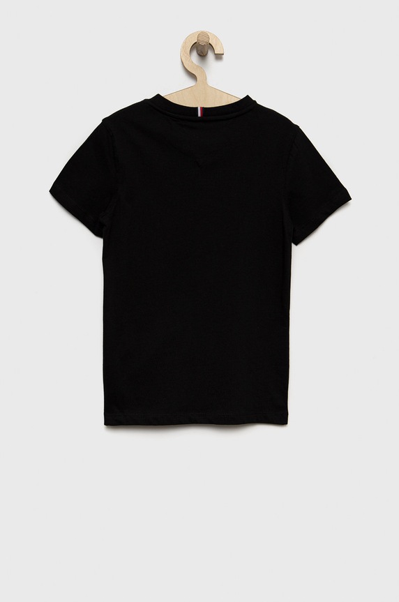 Chłopiec Tommy Hilfiger komplet bawełniany dziecięcy KB0KB07436.PPYY czarny