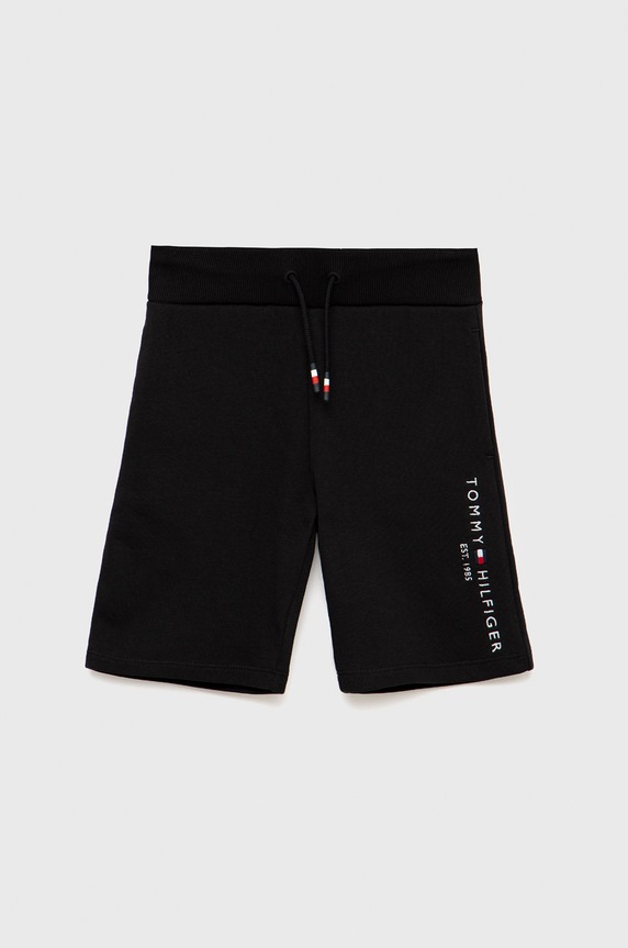 Tommy Hilfiger komplet bawełniany dziecięcy KB0KB07436.PPYY czarny