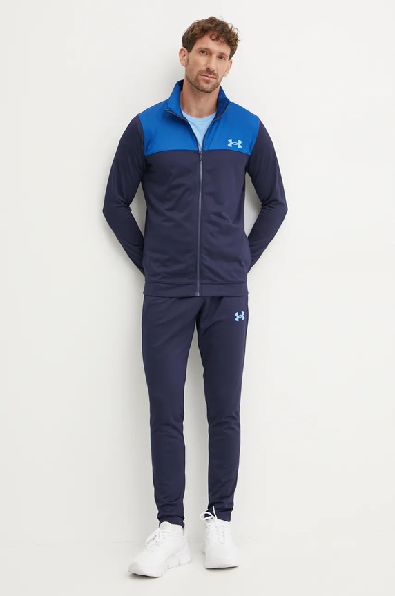 Αθλητική φόρμα Under Armour πλεκτό ύφασμα σκούρο μπλε 1366212