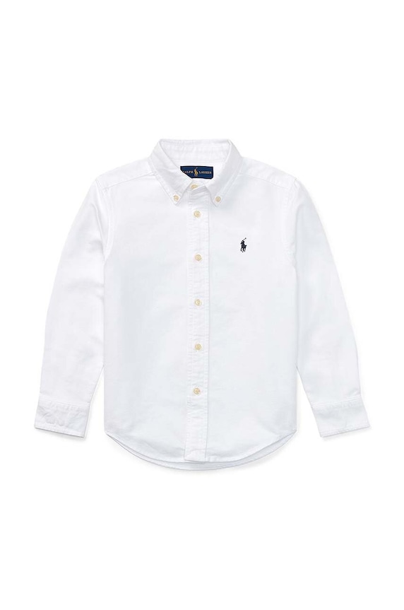 Polo Ralph Lauren koszula bawełniana dziecięca 322819238001 bawełna biały 322819238001