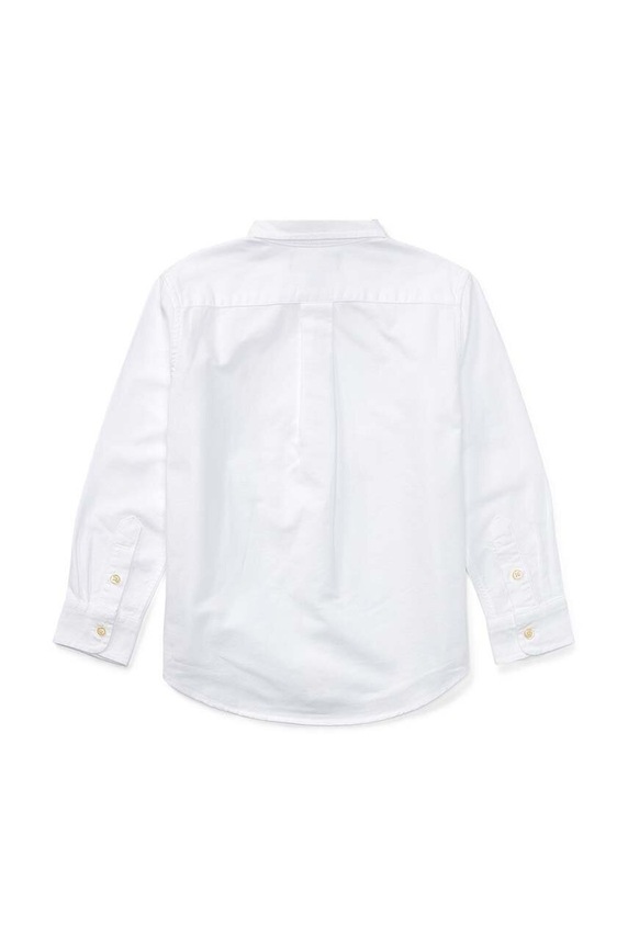 Polo Ralph Lauren koszula bawełniana dziecięca 322819238001 322819238001 biały AW25