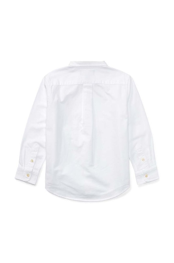 Polo Ralph Lauren koszula bawełniana dziecięca 322819238001 322819238001 biały AW25