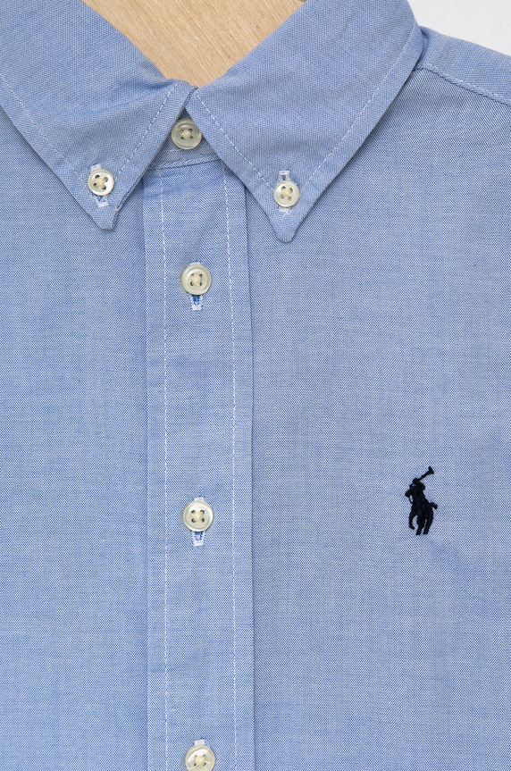 Chłopiec Polo Ralph Lauren koszula bawełniana dziecięca 322819238002 322819238002 niebieski