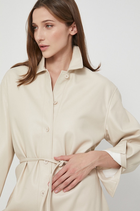 Samsoe Samsoe Koszula beżowy F21400108