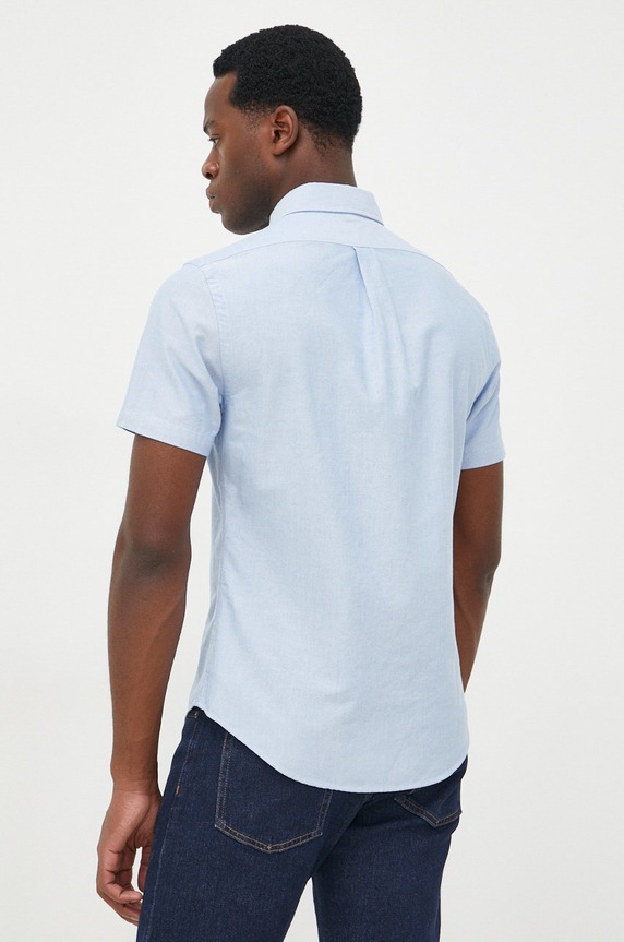 Polo Ralph Lauren koszula bawełniana niebieski 710787736001