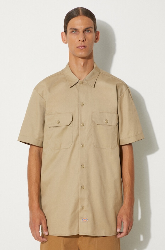 Dickies shirt plain green DK0A4XK7KHK
