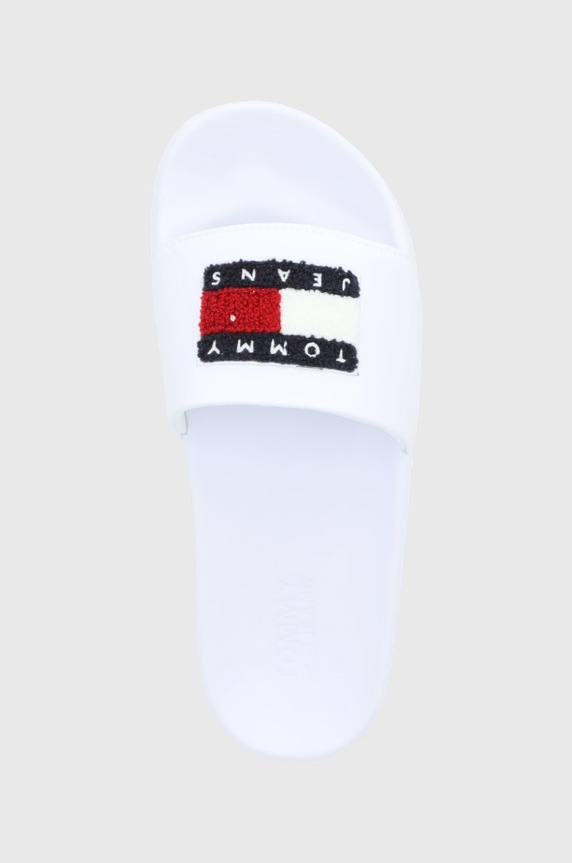 Tommy Jeans - Klapki EN0EN01644YBR biały EN0EN01644YBR