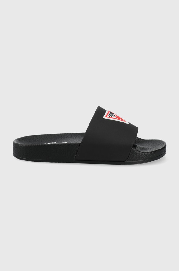 Guess papuci sintetic negru E2GZ00.BB00F.JBLK