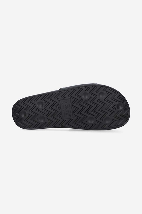 Šľapky Levi's June Boxtab S D6567.0001 čierna SS22