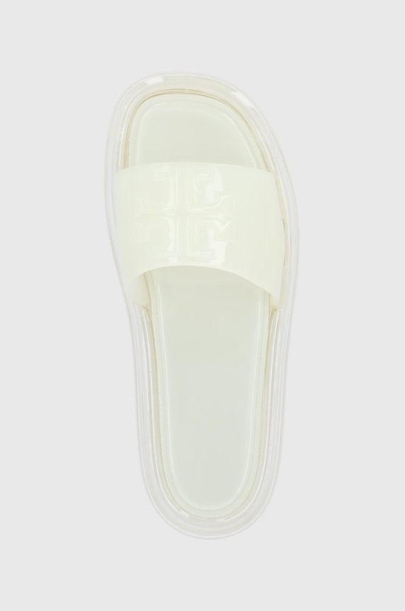 Tory Burch Klapki Bubble Jelly beżowy 85010.164
