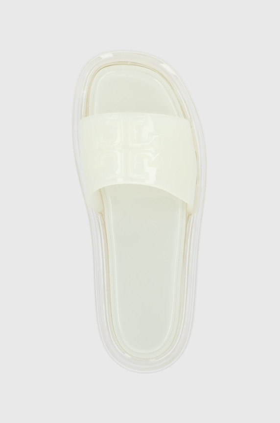 Tory Burch Klapki Bubble Jelly beżowy 85010.164