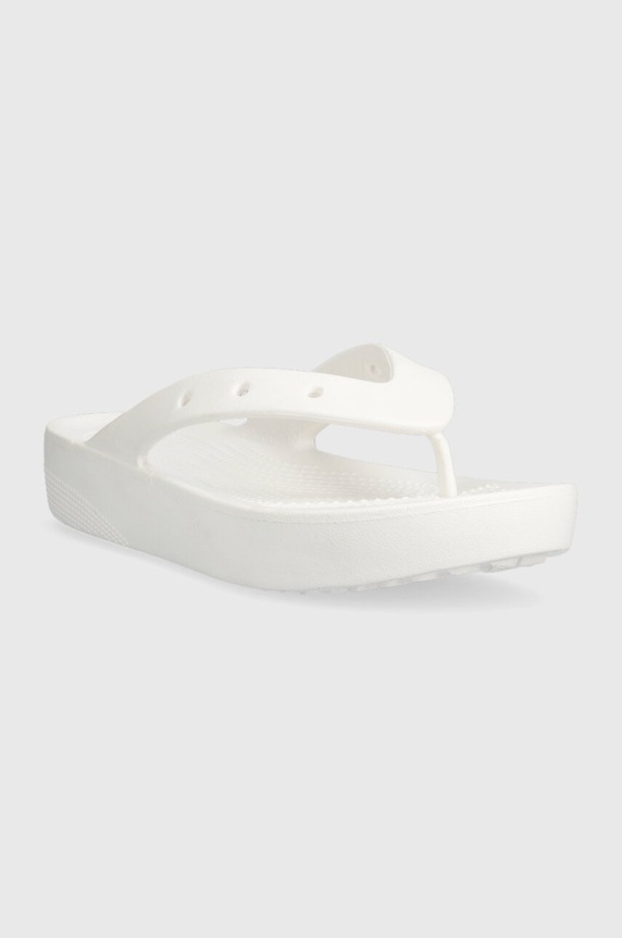 Crocs japonki Classic Platform Flip 207714.100 biały SS22