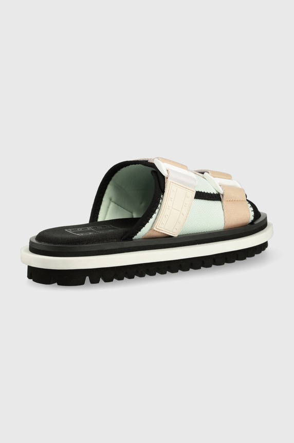 Natikače Tommy Jeans EN0EN01802.L4T.FLATFOR šarena SS22