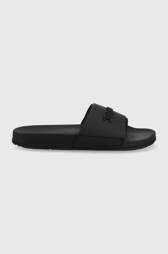 Pantofle Juicy Couture BREANNA EMBOSSED bez podpatku černá JCAY121047.101