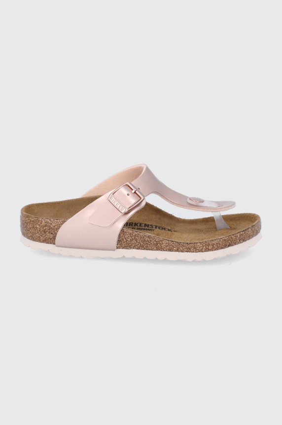 Birkenstock Japonki dziecięce złoty 1012526.30.35