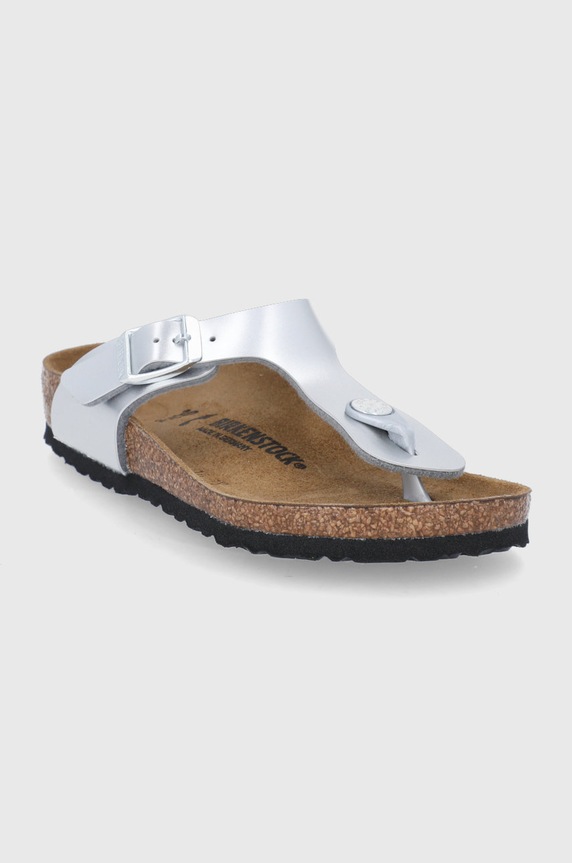 Dječje japanke Birkenstock 1019192.30.35 srebrna SS22